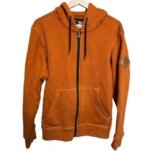 REI Co Op Unisex Zip Up Orange Hoodie Size Small Recreational Equipment